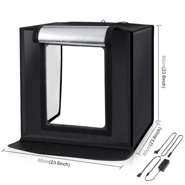 Caja de Luz Puluz 60x60 Iluminación fotográfica - Imagen 7