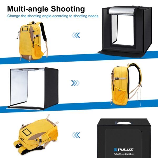 Caja de Luz Puluz 60x60 Iluminación fotográfica - Imagen 6