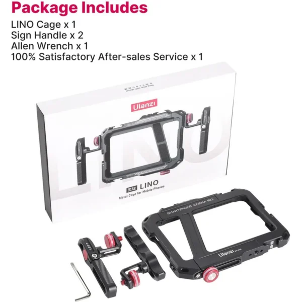 Jaula para Smartphone Ulanzi Lino Cage - Imagen 11
