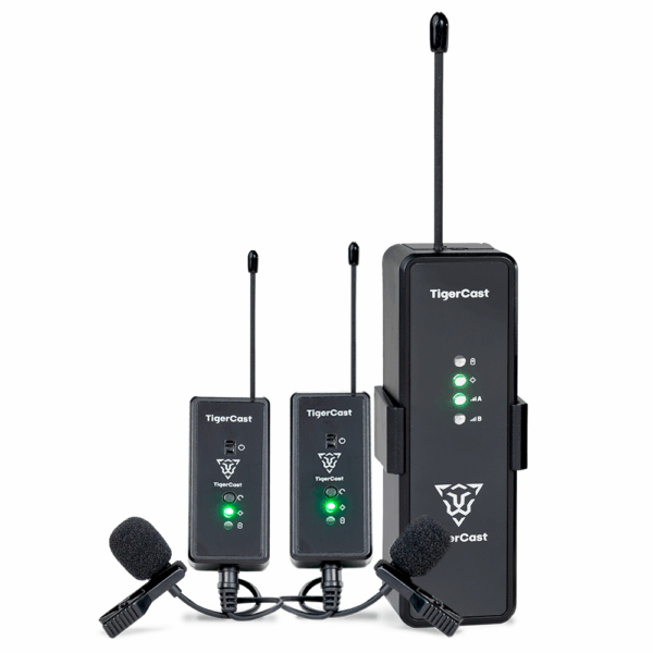 Micrófonos Lavalier Inalámbricos TigerCast TL2