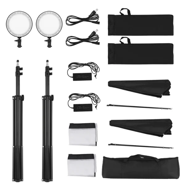 Kit de Iluminacion 2 Softbox 45 Watts - Imagen 11