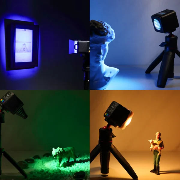 Luz Led Ulanzi L2 RGB COB Kit + Accesorios - Imagen 10