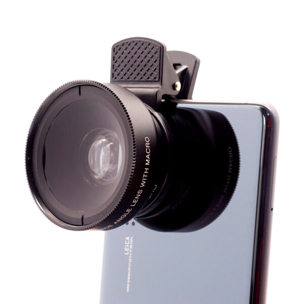 Lente Angular + Macro para Smartphone
