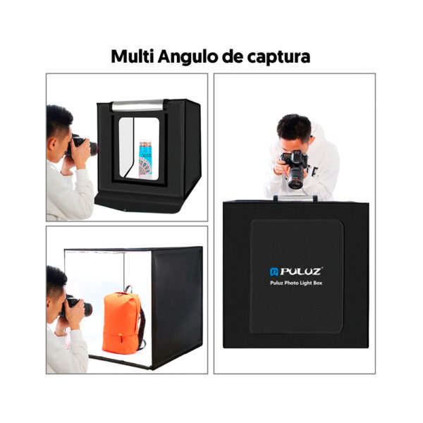 Caja de Luz Puluz 60x60 Iluminación fotográfica - Imagen 2