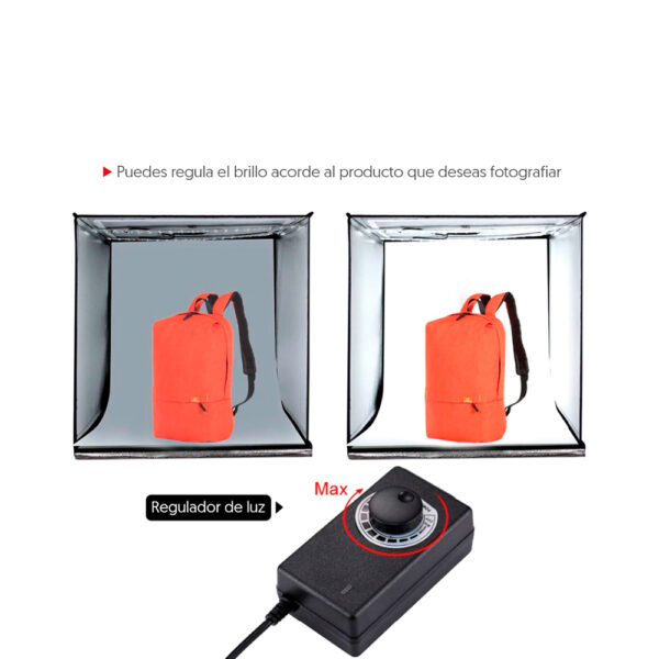 Caja de Luz Puluz 60x60 Iluminación fotográfica - Imagen 5