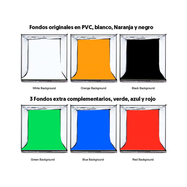 Caja de Luz Puluz 60x60 Iluminación fotográfica - Imagen 3