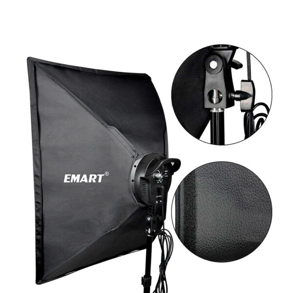 Kit de Iluminacion 2 Softbox 45 Watts - Imagen 7