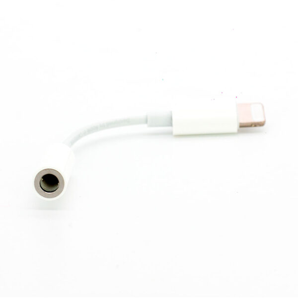 Adaptador de audio Jack 3.5mm a Lightning (iPhone) - Imagen 3