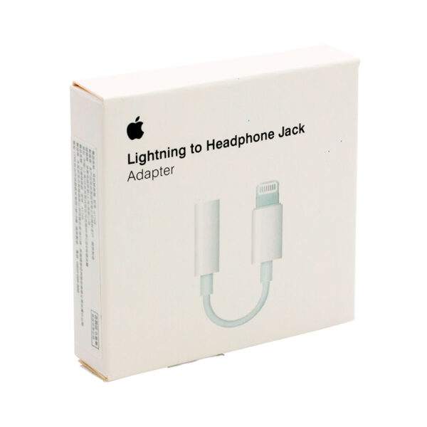 Adaptador de audio Jack 3.5mm a Lightning (iPhone)