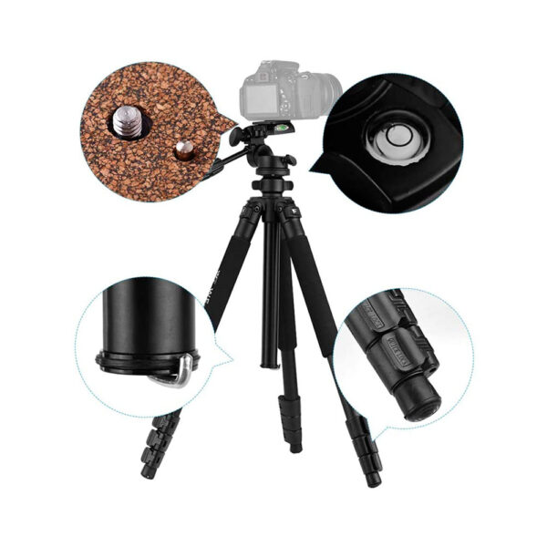 Trípode para video Weifeng WF-6663A - Imagen 4